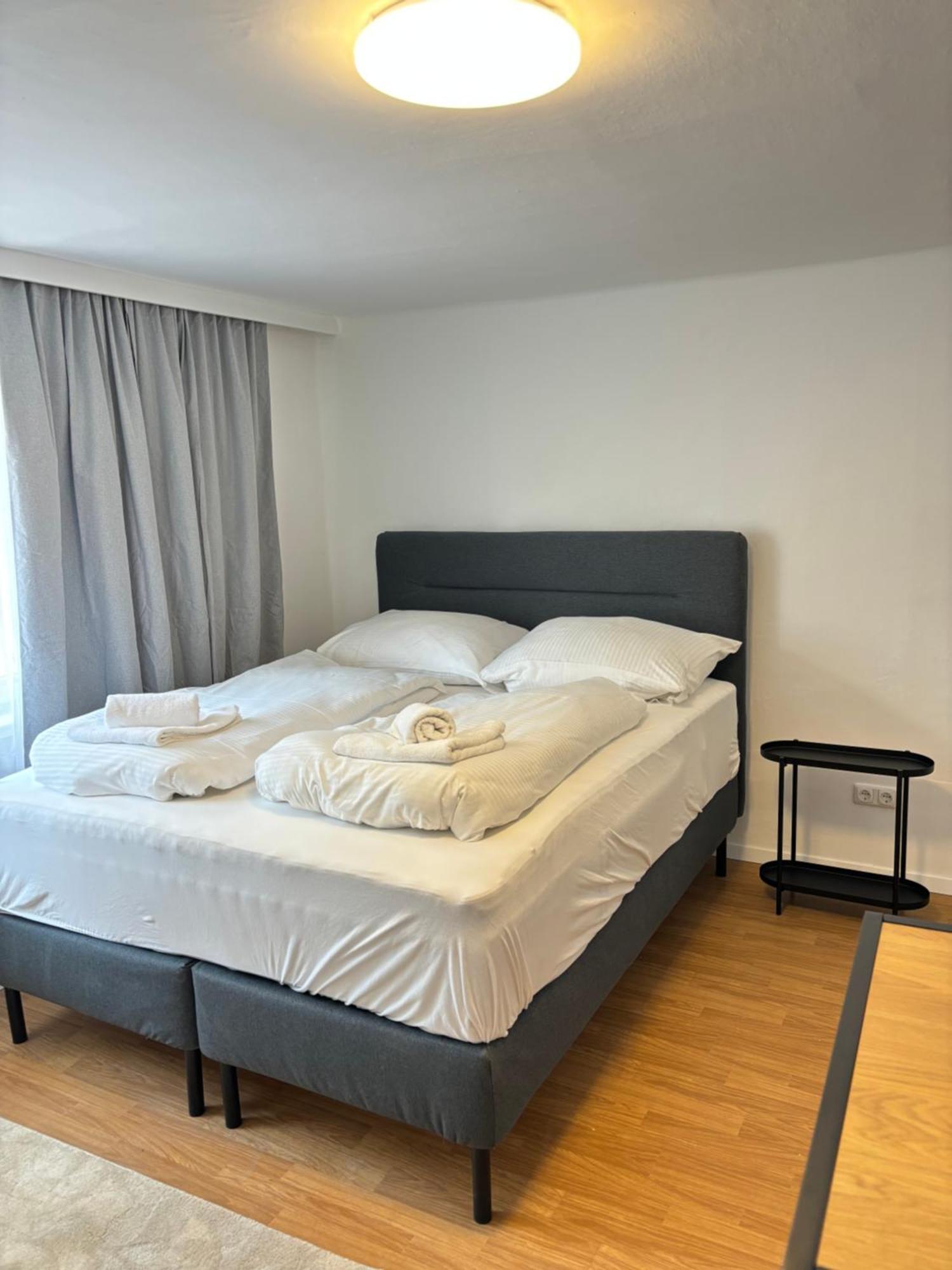 Zentrale Wohnung Gmunden Alte Baeckerei Esterno foto